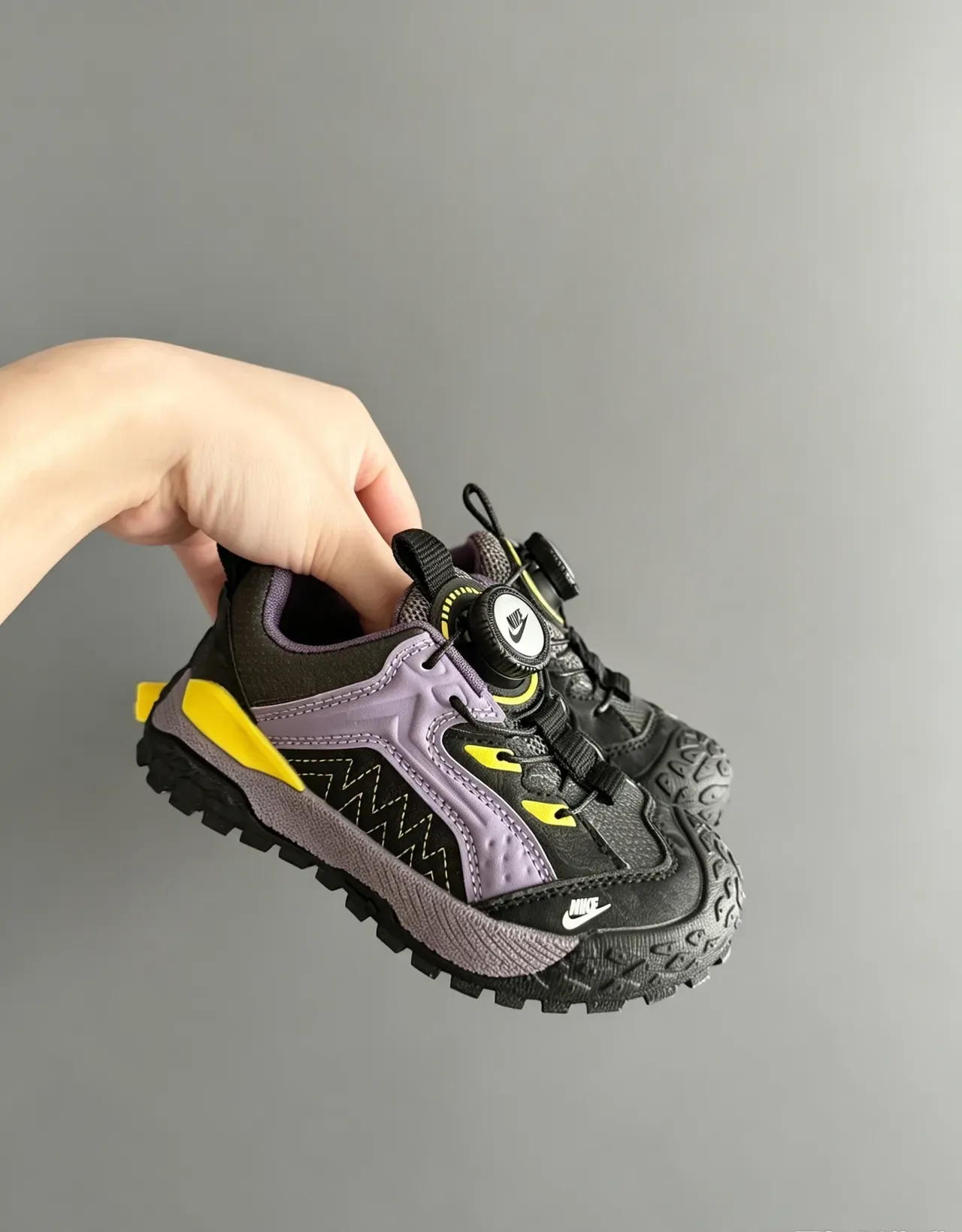 Nike Kids Dial-Closure Rugged Sole Sneakers 4