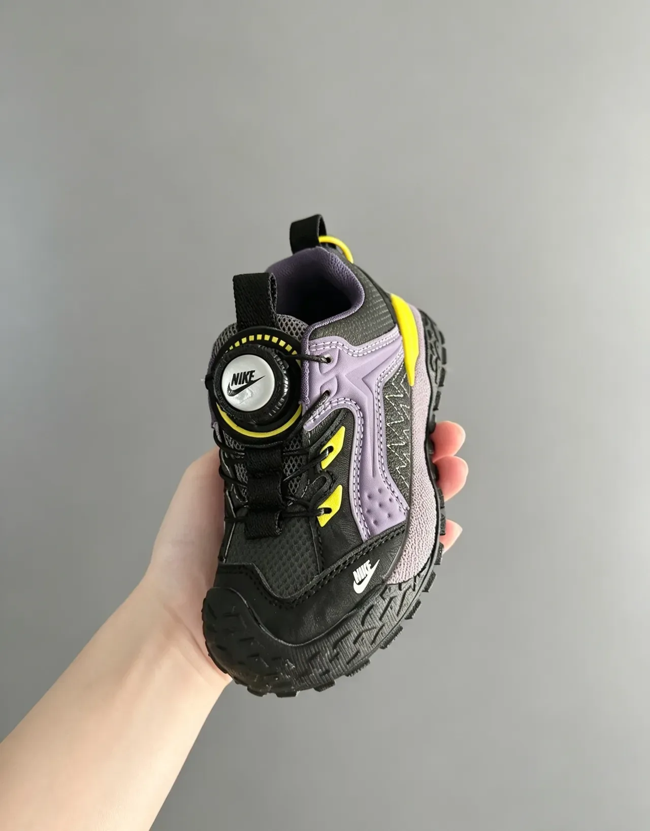 Nike Kids Dial-Closure Rugged Sole Sneakers 9