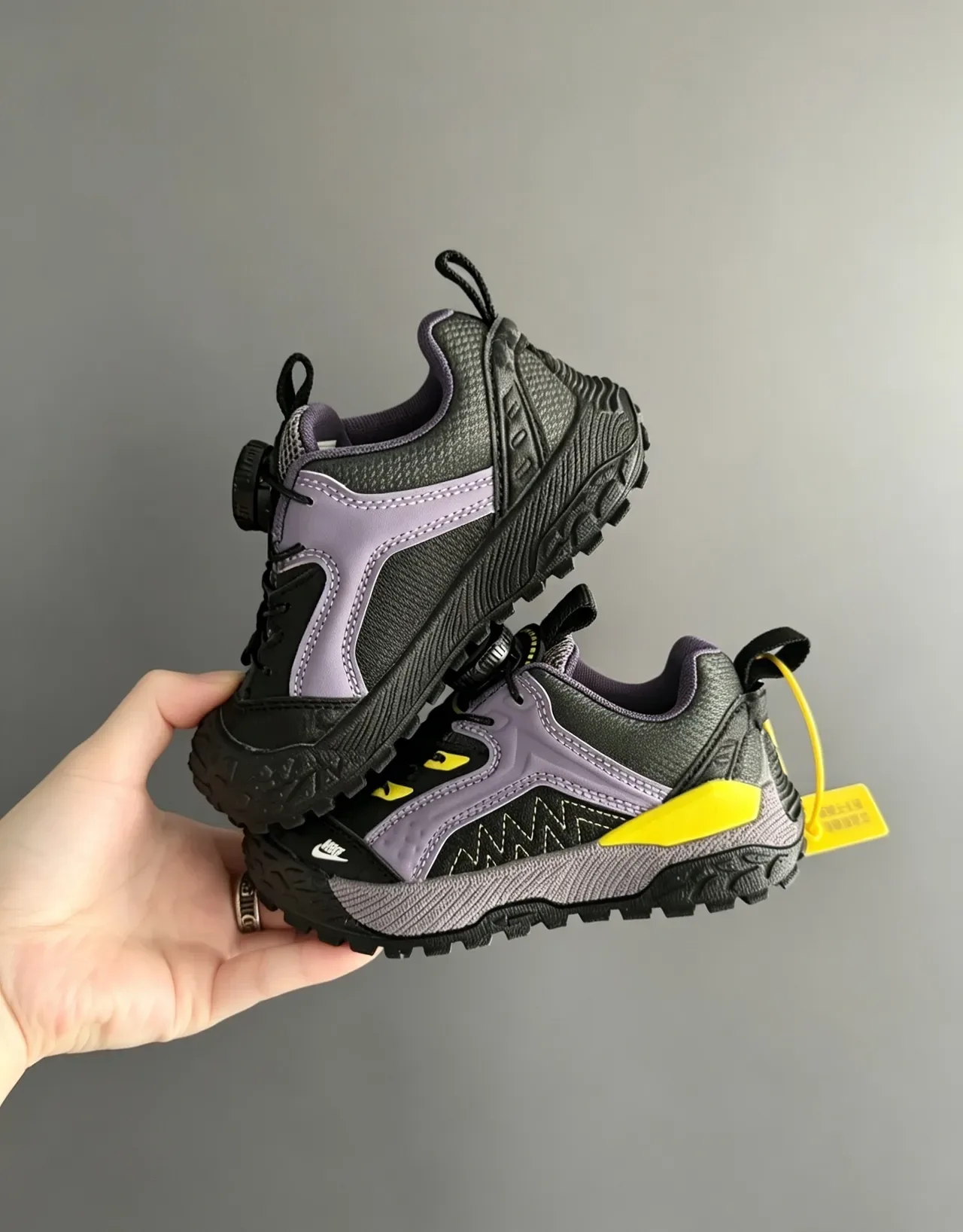 Nike Kids Dial-Closure Rugged Sole Sneakers 11