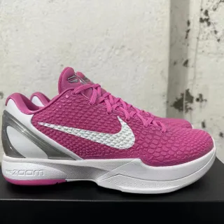 Nike Kobe 6 Pink White Basketball Shoes
