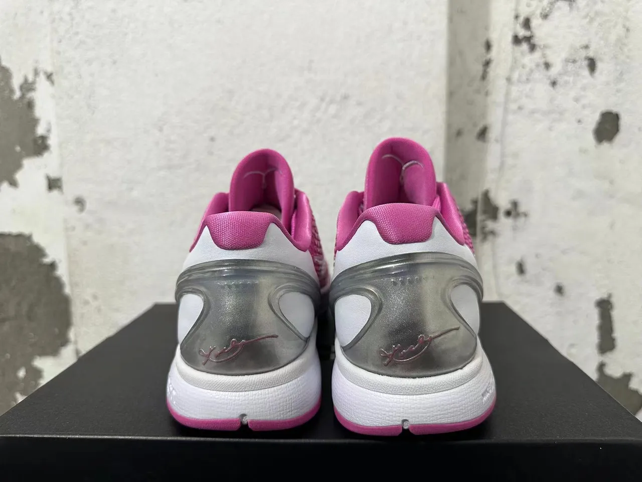 Nike Kobe 6 Pink White Basketball Shoes 5