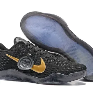 Nike Kobe 黑金针织鞋面 Swoosh 点缀 篮球鞋