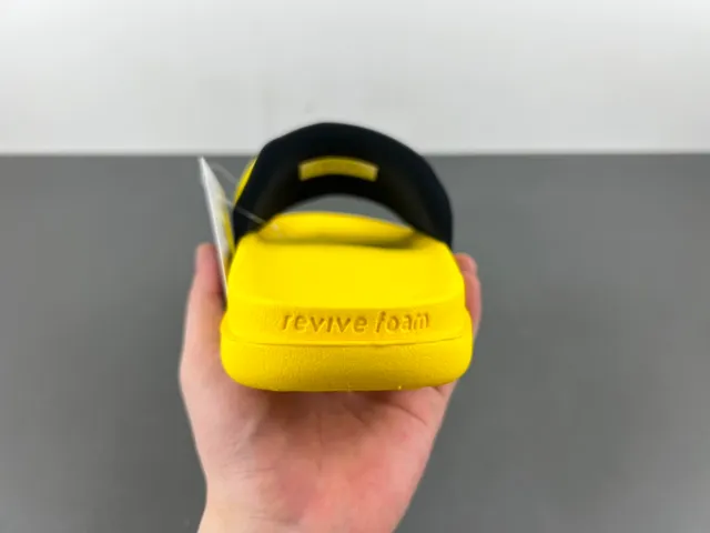 Nike Kobe Slide Yellow Black Strap Slippers 3