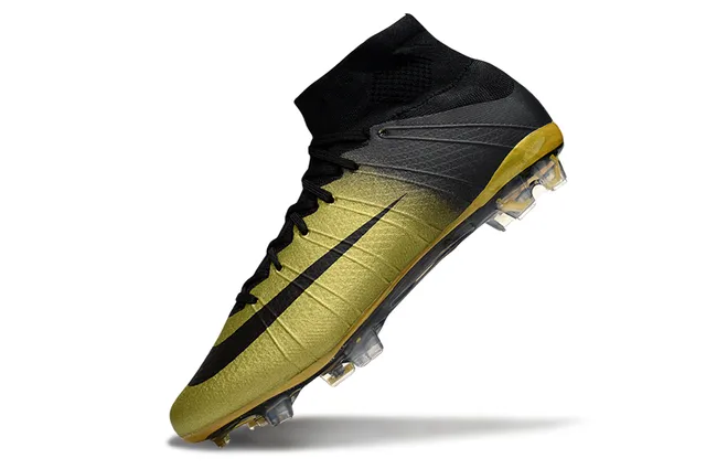 Nike Mercurial Superfly Black Gold Firm-Ground Soccer Shoes 3