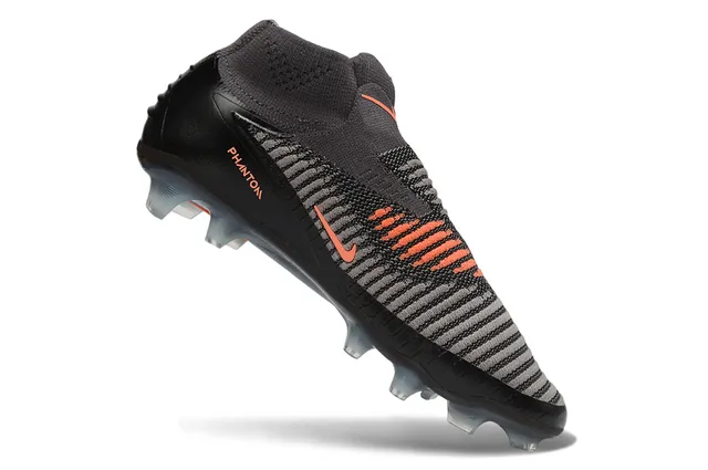 Nike Mercurial Superfly Black Gray Iridescent Firm-Ground Soccer Shoes 2