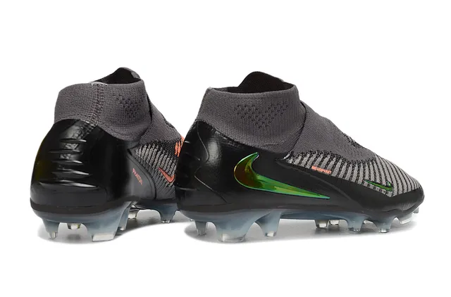 Nike Mercurial Superfly Black Gray Iridescent Firm-Ground Soccer Shoes 5