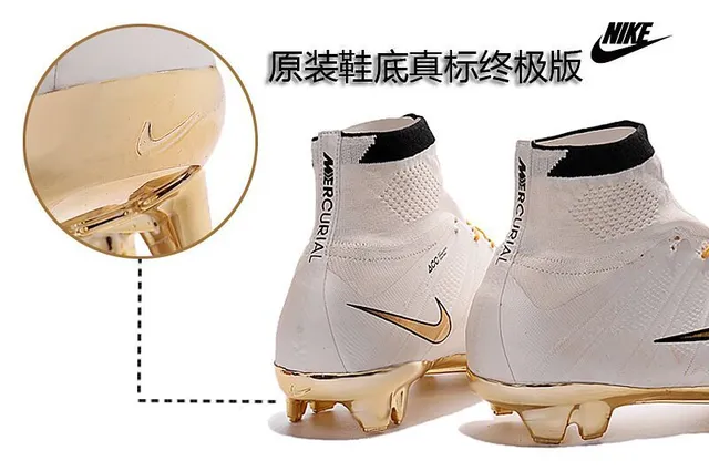 Nike Mercurial Superfly Bleu Noir Tache Chaussures de Football pour Terrain Ferme 19