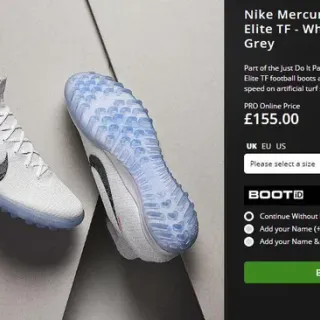 Nike Mercurial Superfly VI Elite TF White/Metallic Cool Grey Turf Soccer Shoes