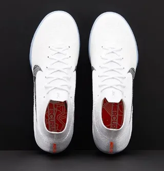 Nike Mercurial Superfly VI Elite TF White/Metallic Cool Grey Sapatos de futebol para gramado artificial 18