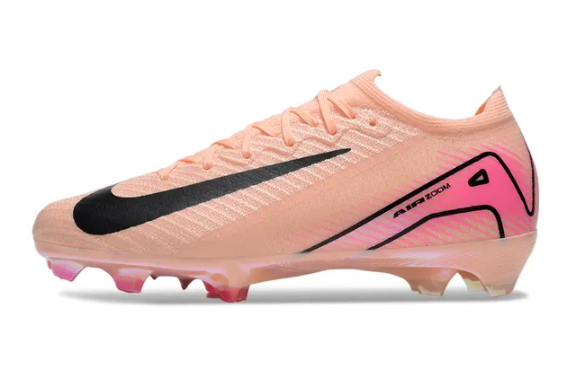 নাইক Mercurial Vapor Air Zoom Peach Pink Firm-Ground সকার শু 4