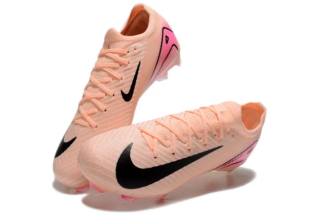 নাইক Mercurial Vapor Air Zoom Peach Pink Firm-Ground সকার শু 5