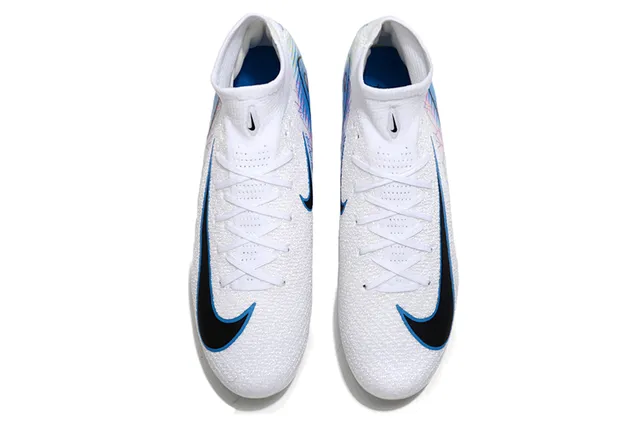 Nike Mercurial Vapor Air Zoom 白、蓝、粉 硬地足球鞋 2