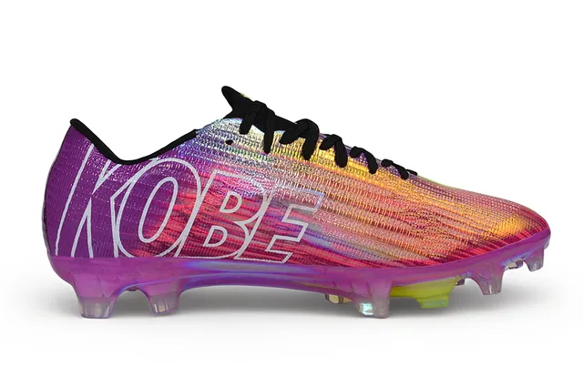 Nike Multicolor Black Iridescent Holographic Upper Low-Cut Bootie Fit Firm-Ground Soccer Shoes 5
