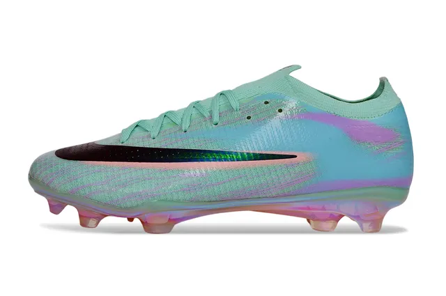 Nike Multicolor Iridescent Holographic Upper Sock-Fit Collar Firm-Ground Soccer Shoes 7