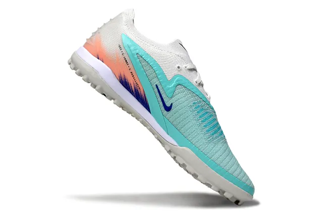 Nike बहुरंगी बुनाई ऊपरी सिंथेटिक ओवरले टर्फ फुटबॉल जूते 2