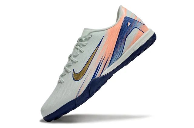 Nike Multicolor Navy Low-Cut Synthetic Mesh Upper Turf Soccer Shoes 3