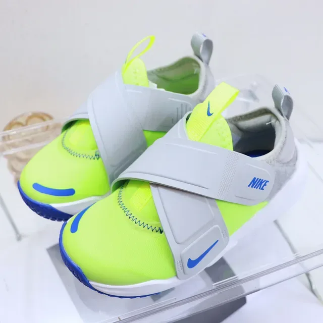 Nike Orange Beige Slip-On Single-Strap Closure Lifestyle Sneakers 23