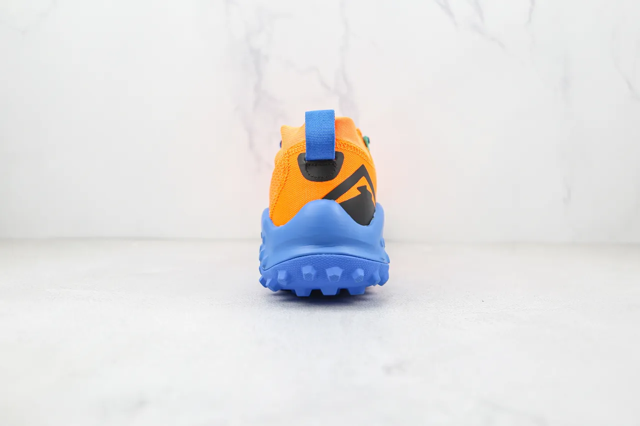 Nike Orange Blue Green Trail Running Shoes 9