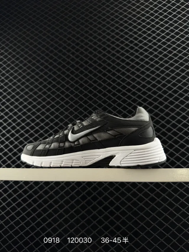 Nike P-6000 Black White Lifestyle Sneakers 5