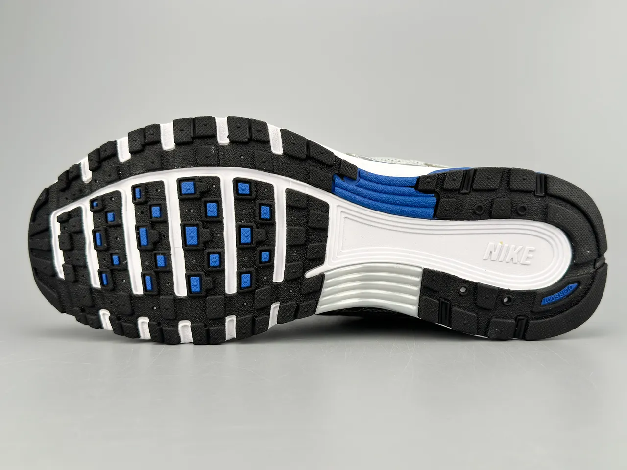 Nike P-6000 Silver and Blue Running Shoes 6