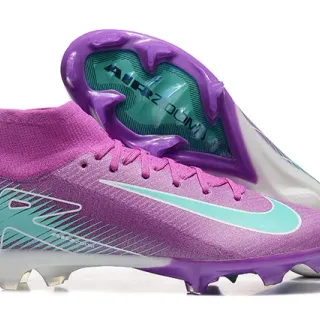 Nike Phantom GT Purple Teal Firm-Ground Soccer Shoes