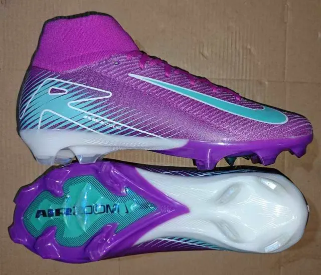 Nike Phantom GT Purple Teal Firm-Ground Soccer Shoes 11