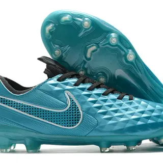 Nike Phantom GT Turquoise Blue Lime Green Firm-Ground Soccer Shoes