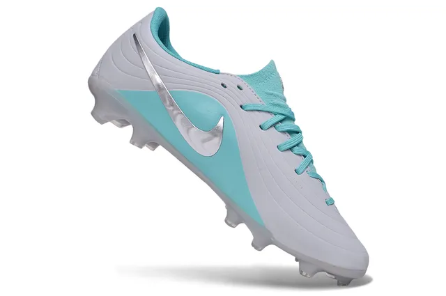 Nike Phantom GT White Blue Low-Cut Synthetic Upper Firm-Ground Soccer Shoes 2