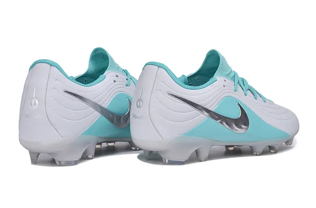 Nike Phantom GT White Blue Low-Cut Synthetic Upper Firm-Ground Soccer Shoes 5