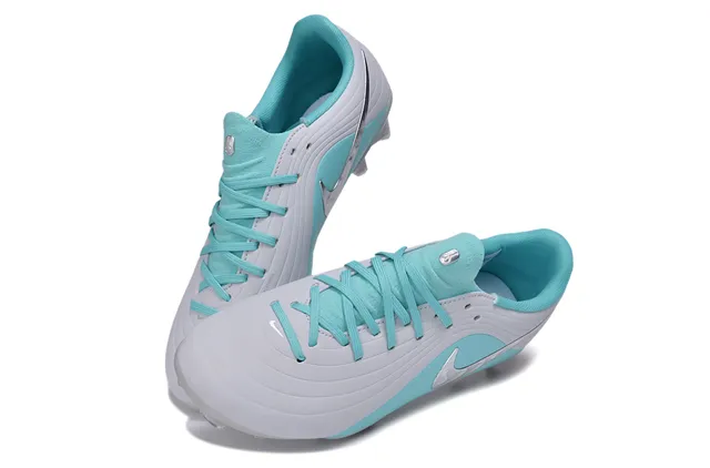 Nike Phantom GT White Blue Low-Cut Synthetic Upper Firm-Ground Soccer Shoes 7