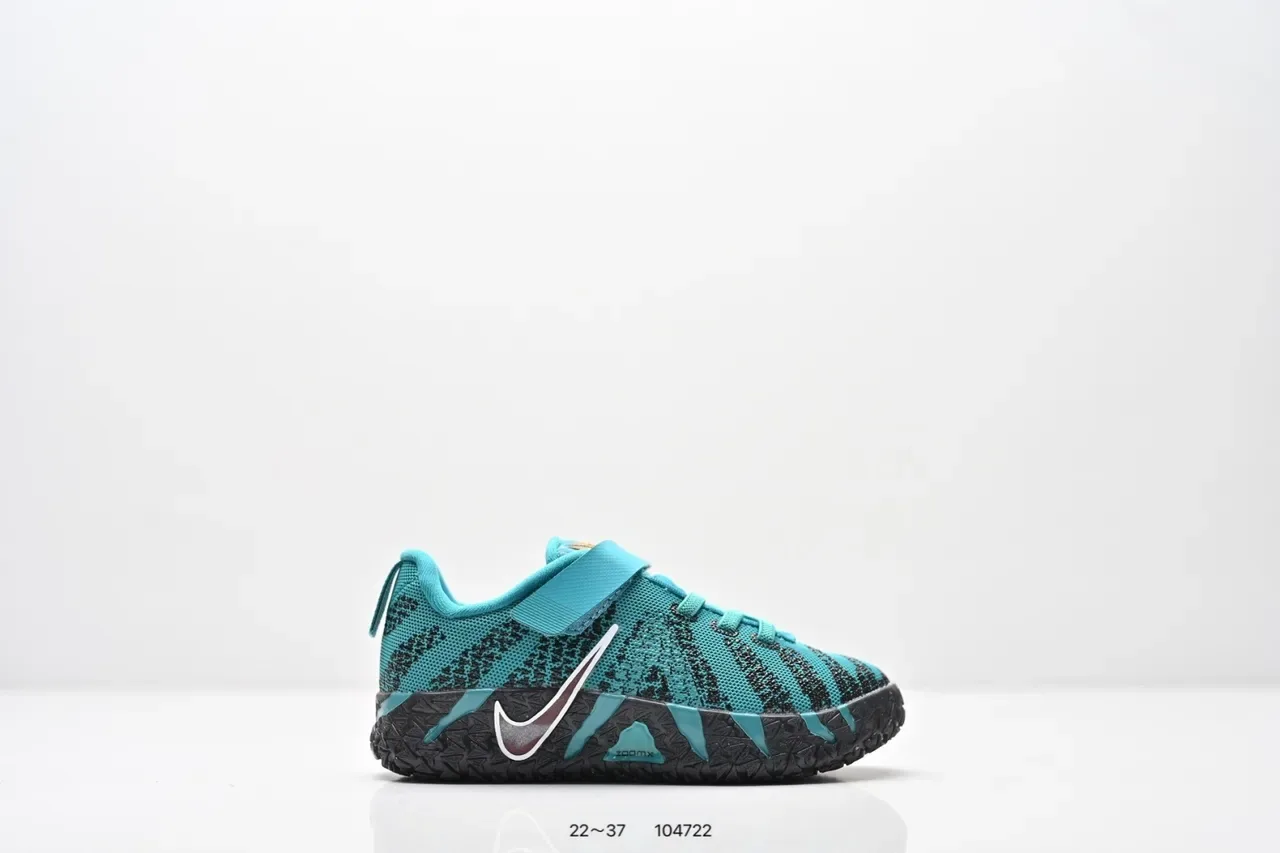 Nike Pink and Mint Green Knit Strap Sneakers 3