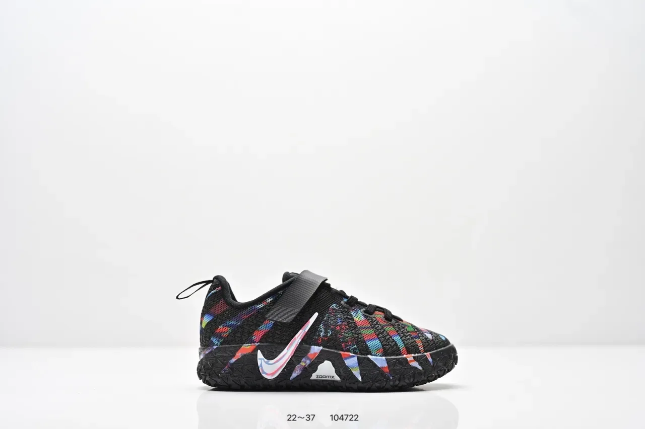 Nike Pink and Mint Green Knit Strap Sneakers 4