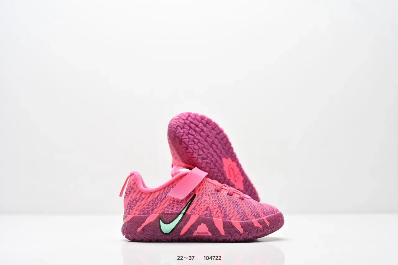 Nike Pink and Mint Green Knit Strap Sneakers 14
