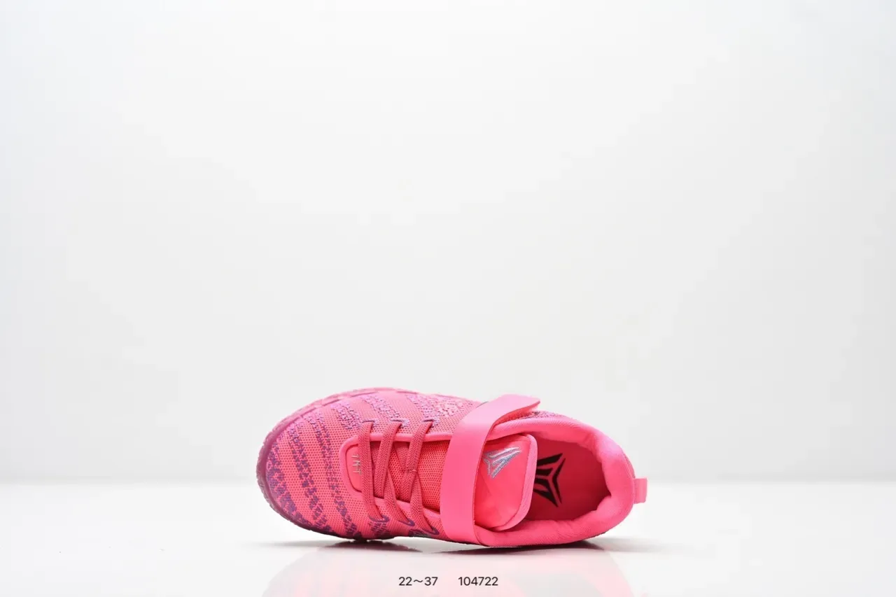 Nike Pink and Mint Green Knit Strap Sneakers 15
