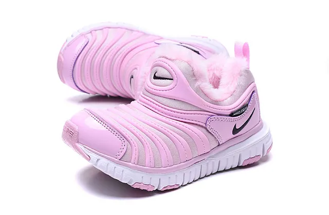 Nike Rose Blanc Slip-On Ribbed Synthetic Upper Bottes de Neige 12