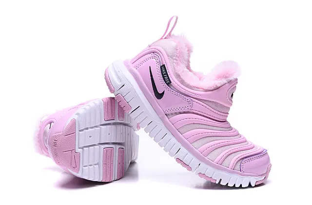 Nike Rose Blanc Slip-On Ribbed Synthetic Upper Bottes de Neige 14