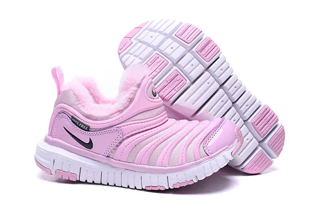 Nike Rose Blanc Slip-On Ribbed Synthetic Upper Bottes de Neige 15