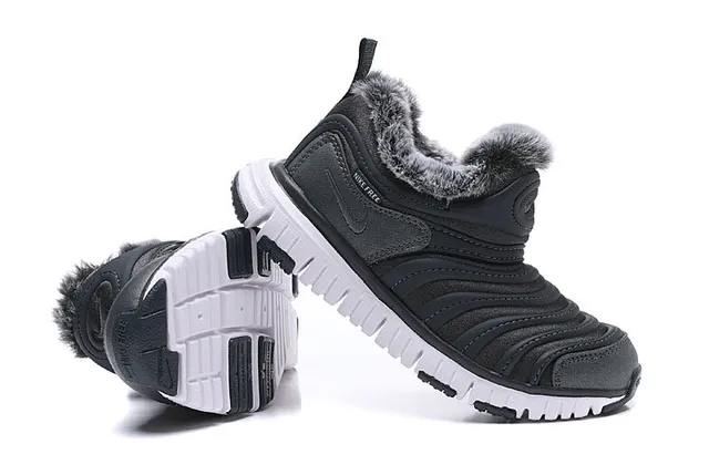 Nike Rose Blanc Slip-On Ribbed Synthetic Upper Bottes de Neige 17