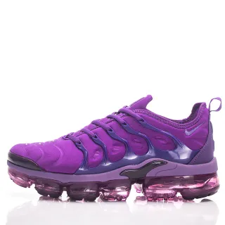 Nike Purple Transparent Wave-Shaped Cage Overlay Translucent Segmented Air Sole Lifestyle Sneakers