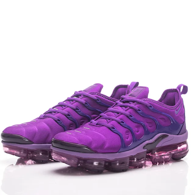 Nike Purple Transparent Wave-Shaped Cage Overlay Translucent Segmented Air Sole Lifestyle Sneakers 12