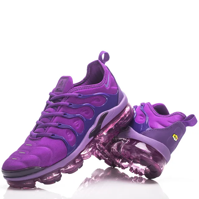 Nike Purple Transparent Wave-Shaped Cage Overlay Translucent Segmented Air Sole Lifestyle Sneakers 15