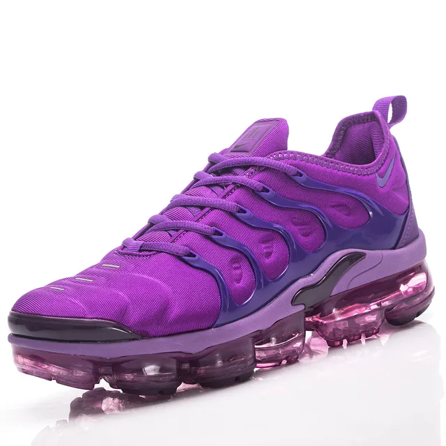 Nike Purple Transparent Wave-Shaped Cage Overlay Translucent Segmented Air Sole Lifestyle Sneakers 17
