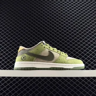 नाइक SB Dunk Low लाइम ग्रीन स्पेकल स्केटबोर्ड शूज