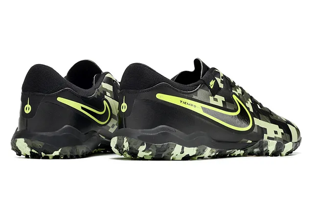 Nike Tiempo Digital Camo Neon Lime Turf Soccer Shoes 5