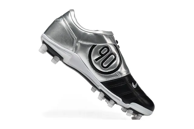 Nike Total 90 III Black White Silver Firm-Ground Soccer Shoes 3
