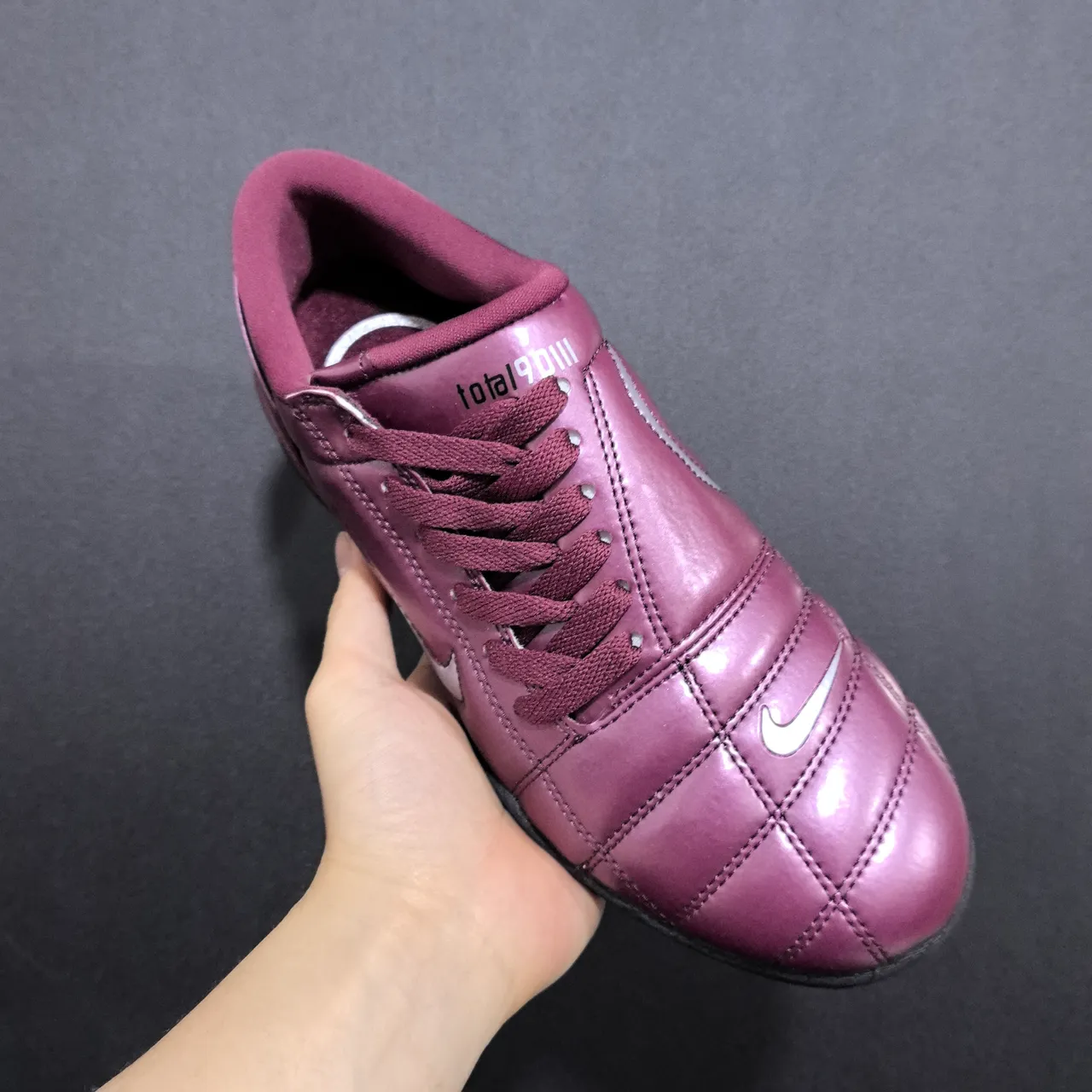 Nike Total 90 III Metallic Magenta Sapatos de futebol indoor 6