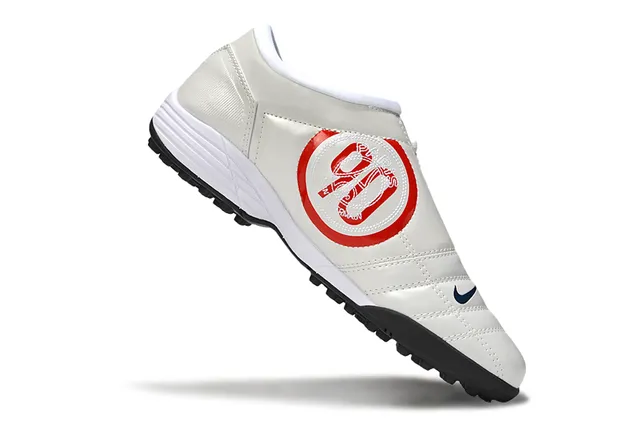 Nike Total 90 III chaussures de football Turf blanc marine rouge 2