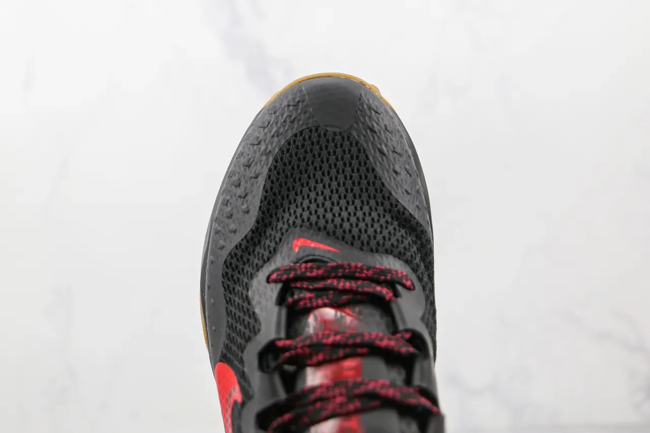 Nike Chaussures Trail Running Black Red Teal Gum 6
