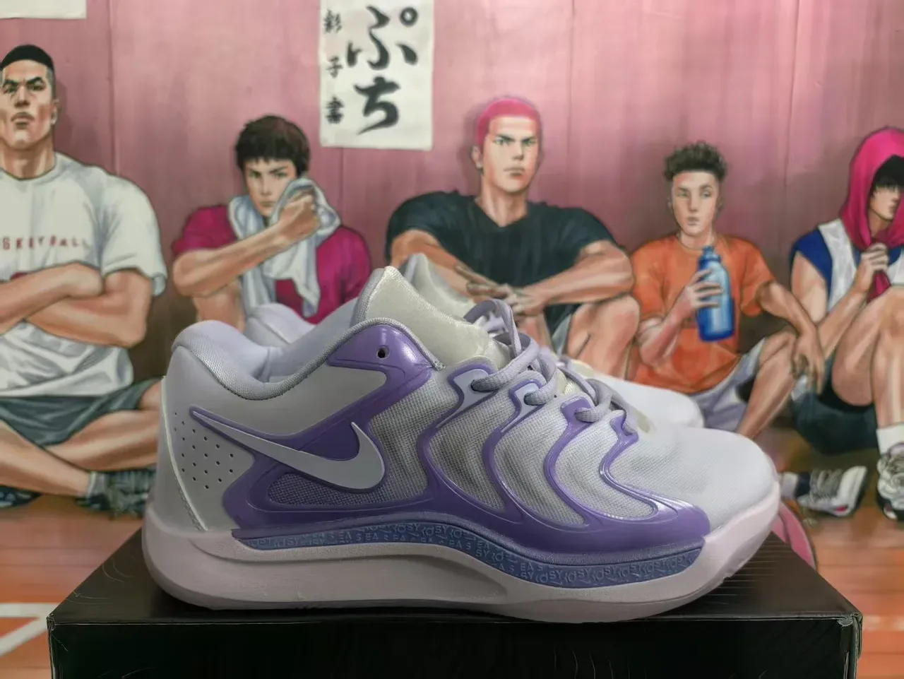 Nike Vapor X Lavender and White Lifestyle Sneakers 4
