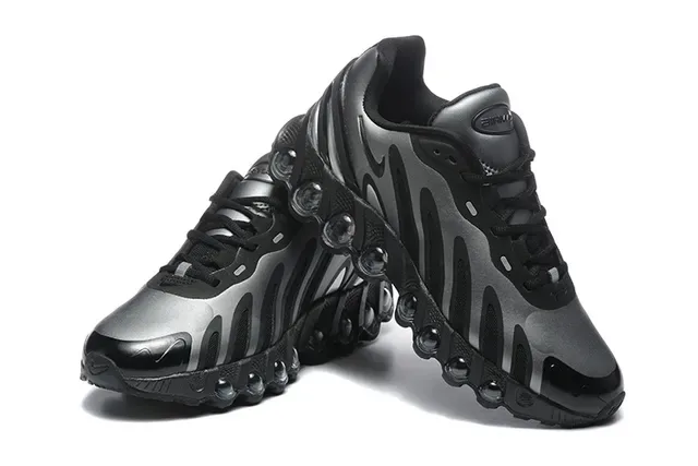 Nike Wave-Cage Black Silver Lifestyle Sneakers 4